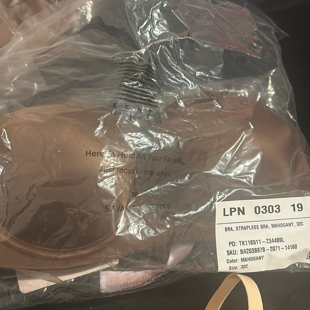 New Fenty Bra